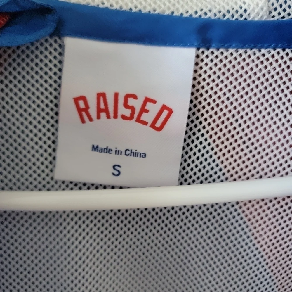 Raised vintage women's windbreaker jacket seize Small. - Picture 6 of 10